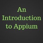 Appium tutorial – An Introduction